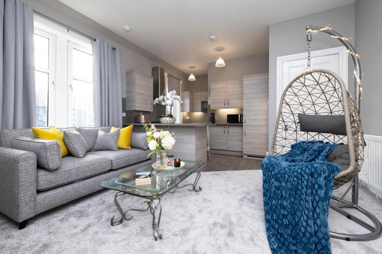 Stylish George Street Apartment 피블스 외부 사진